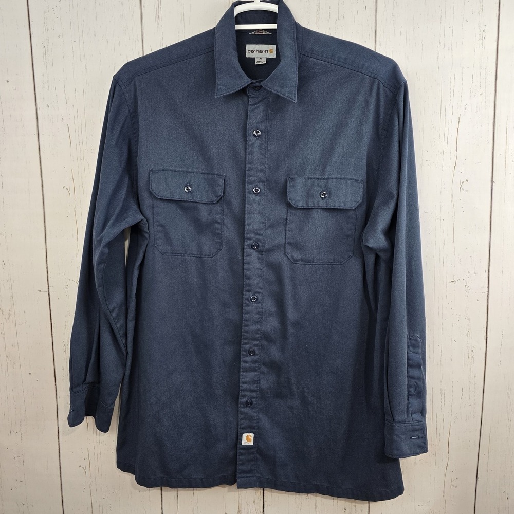 Carhartt Men's Rugged Flex Professional Series Relaxed Fit Canvas Work Shirt XL
